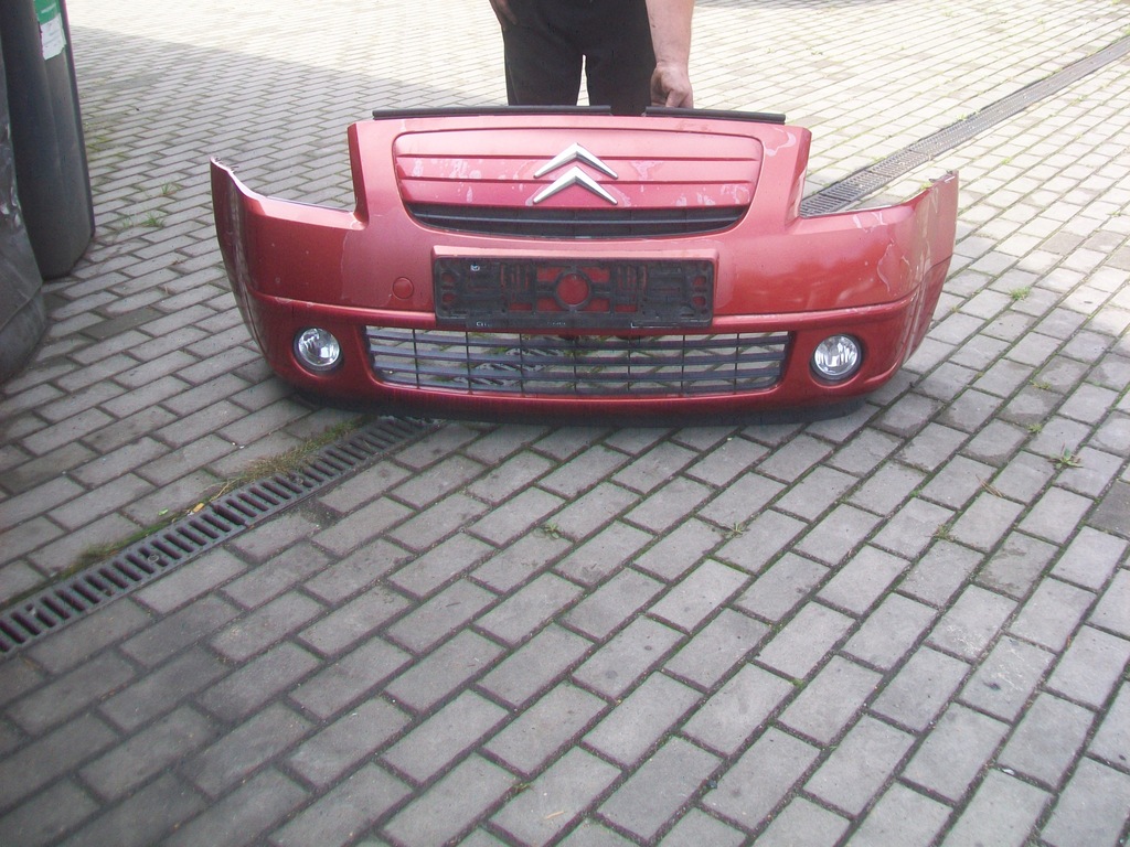 фото №11, Бампер передній kompletny оригінал citroen c2 колір ekqd