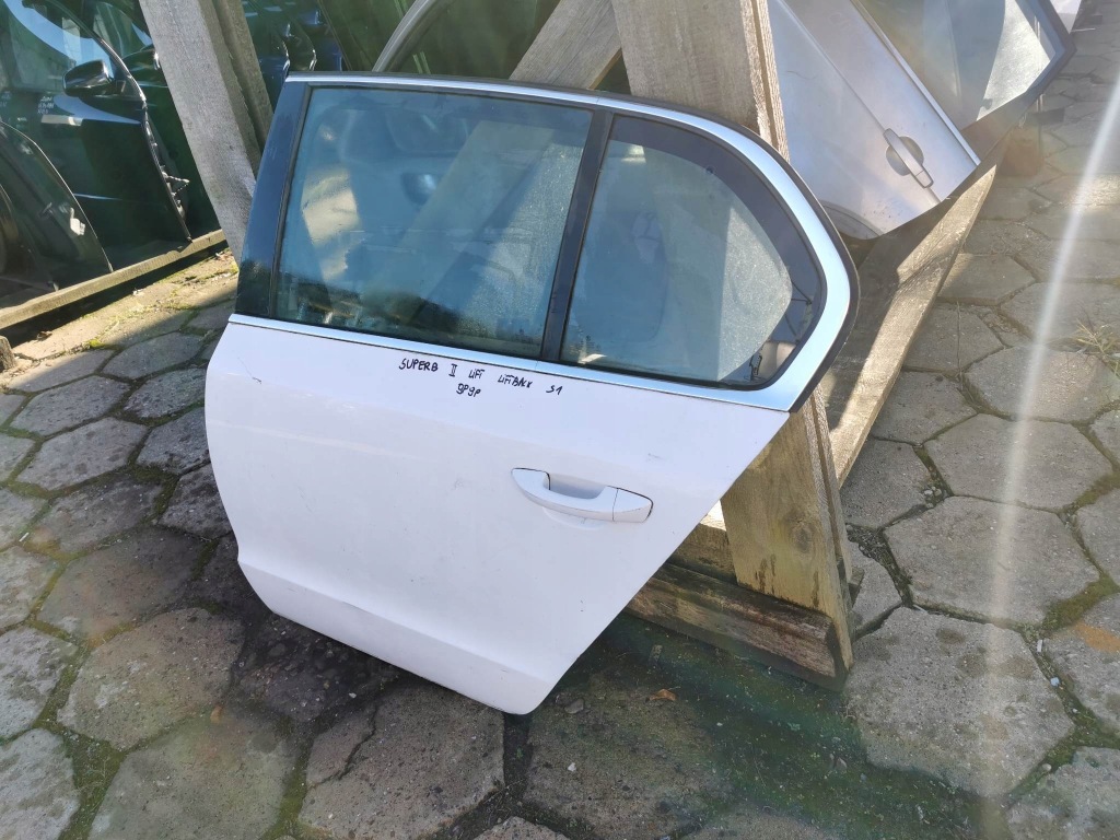 фото №5, Дверь левый задняя skoda superb ii sedan kod 9p9p