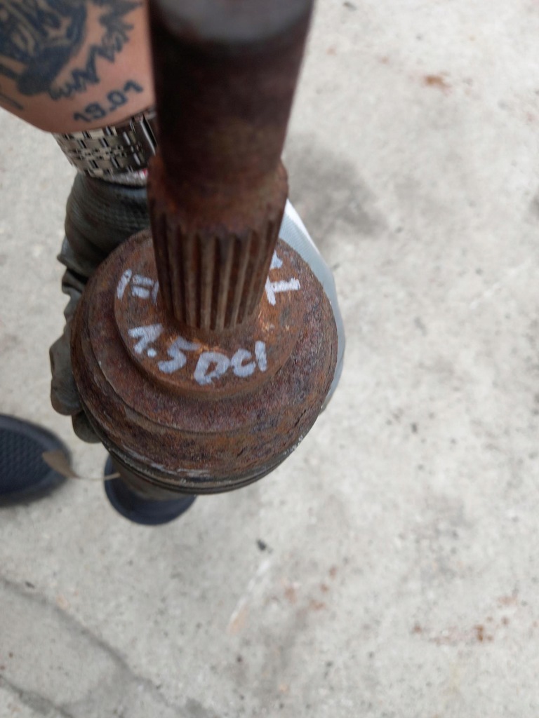 фото №8, Приводной вал короткий левая renault twingo ii 1.5 dci 07-14