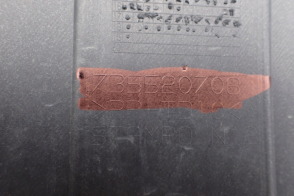 фото №10, Fiat panda iii 3 бампер задня 735520706 2012- org