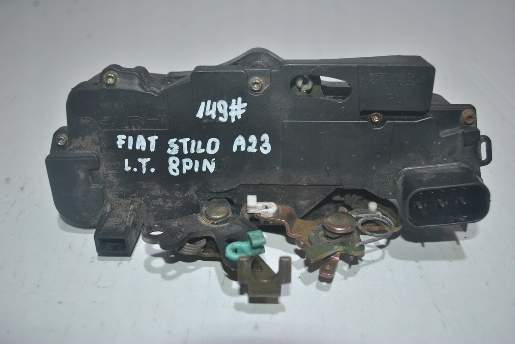 фото №1, Замок двері лівий задня 8 pin fiat stilo