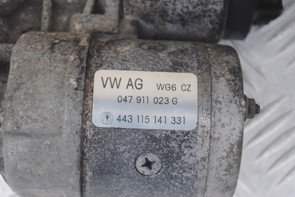 фото №5, Стартер 047911023g 1.4 mpi skoda fabia i