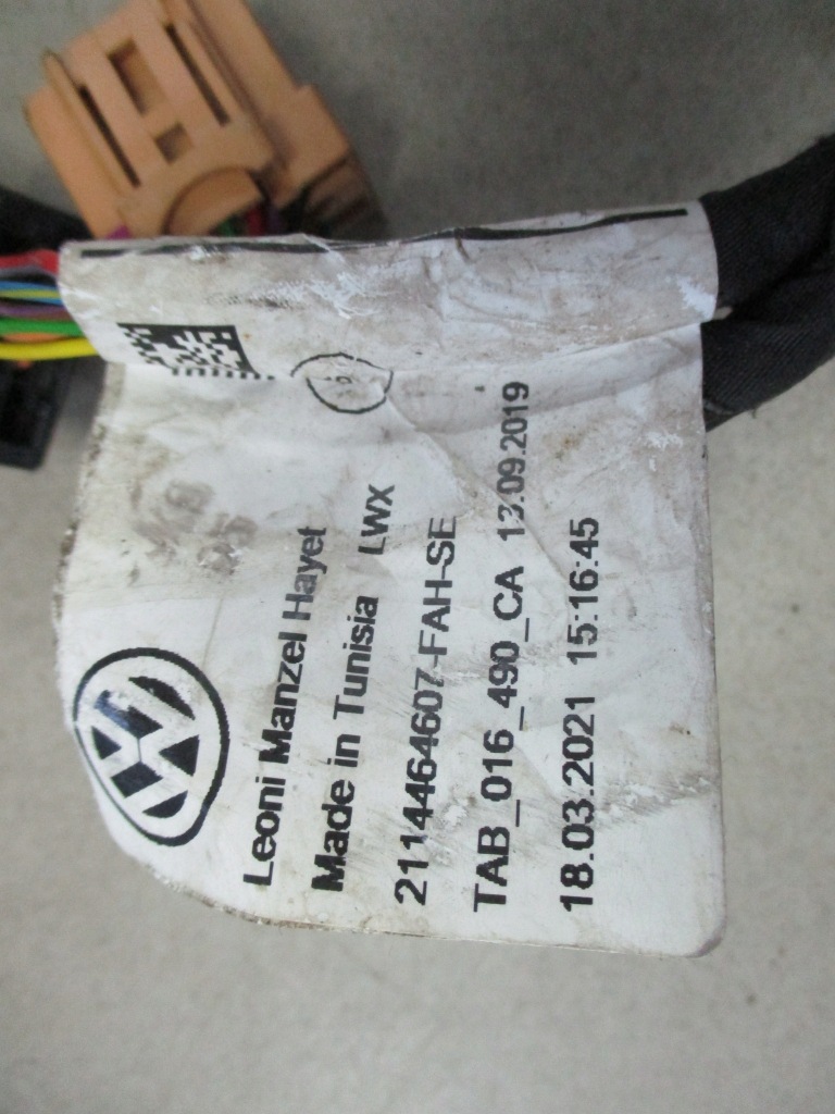 Купити Vw id4 id.4 електропроводка джгут двигуна підвіска задній tab016490ca