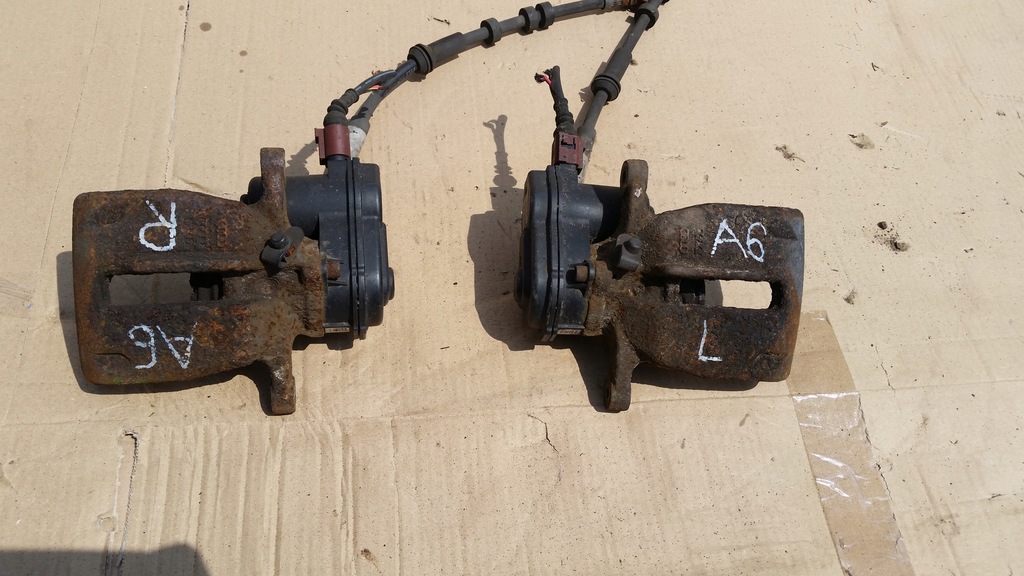 фото №1, Audi a6 c7 супорт задня лівий lub правий