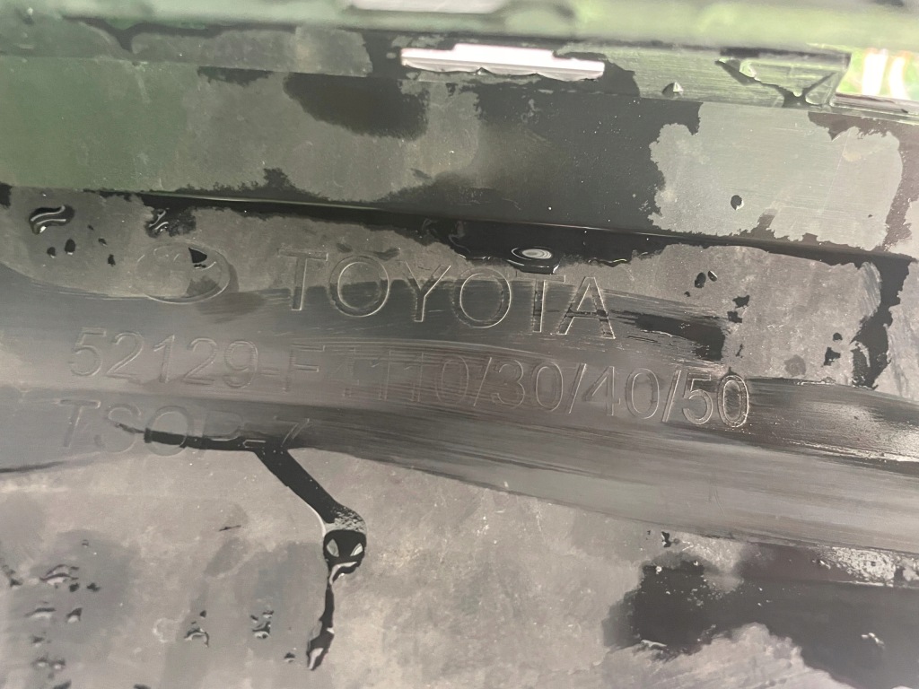 фото №7, Решётка средняя решётка радиатора toyota chr lift 52129-f4110