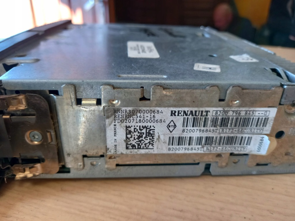 фото №2, Renault megane ii lift радио навигация 8200796845