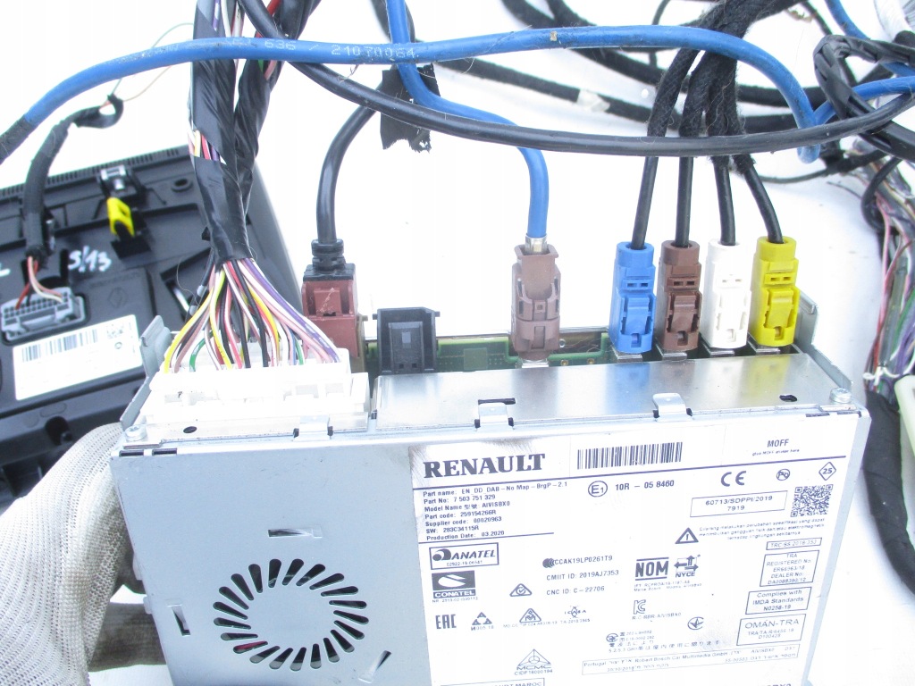 фото №7, Renault clio v радио навигация планшет gps комплект 19-24 rok