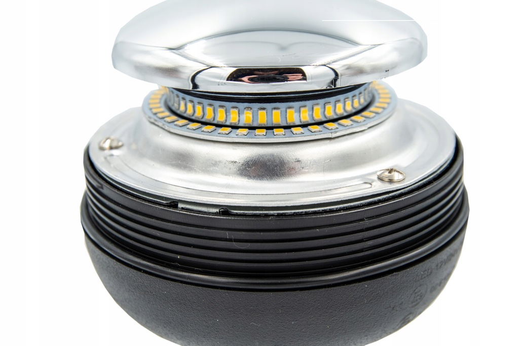 фото №16, Лампа błyskowa ufo2 led 48 led, 36w, r65, r10, flex, 12v/24v, alr0078