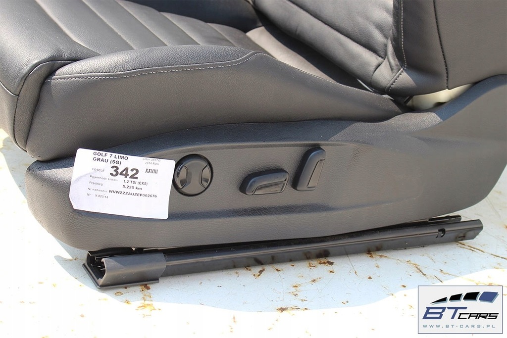 фото №8, Vw golf 7 vii сидіння комплект сидінь сидіння сидіння сидіння оббивка 5g 5g