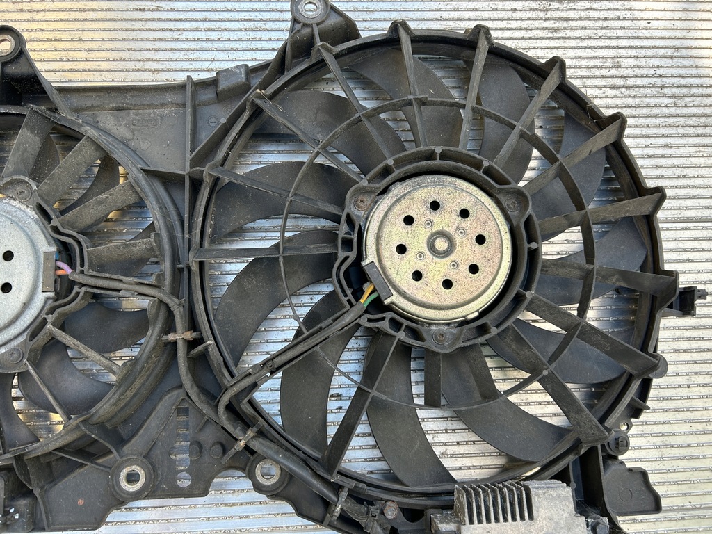 фото №13, Модуль вентилятор вентиляторы радиатора audi a6 c5 v6 lift