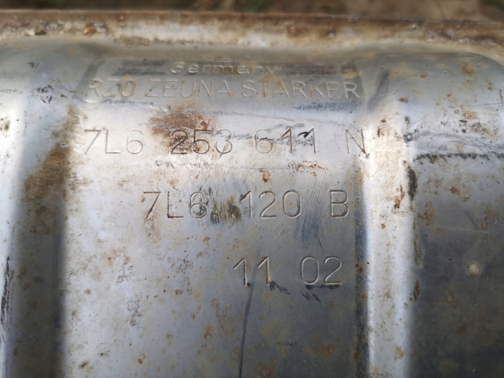 фото №9, Гаситель выхлоп kompletny vw touareg 7l6 бензин