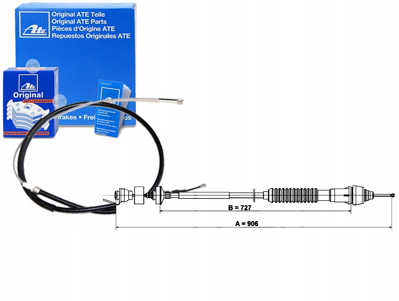 фото №1, Трос сцепления citroen xsara 1.6-2.0d 10.97-08.05