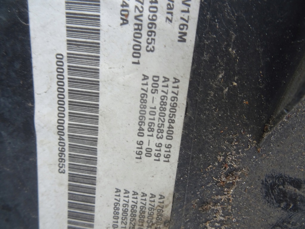 фото №8, Бампер перед mercedes w176 a-klasa lift 15- хром