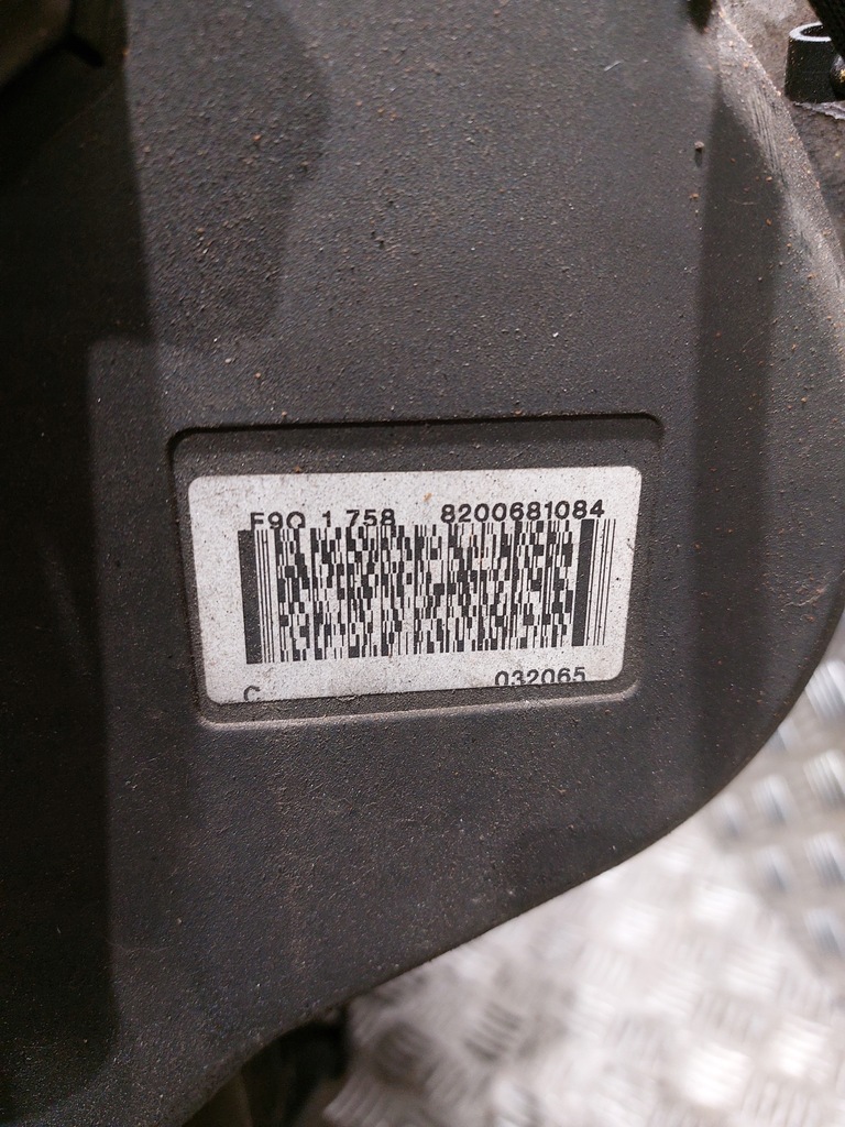 фото №6, Двигун з обладнання renault laguna ii 1.9dci f9q1758