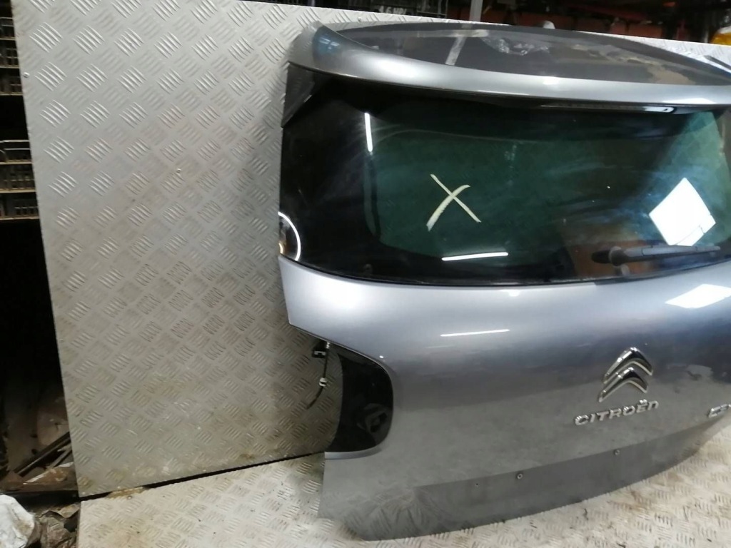 фото №2, Citroen c3 aircross крышка багажника задняя задняя цвет kvf