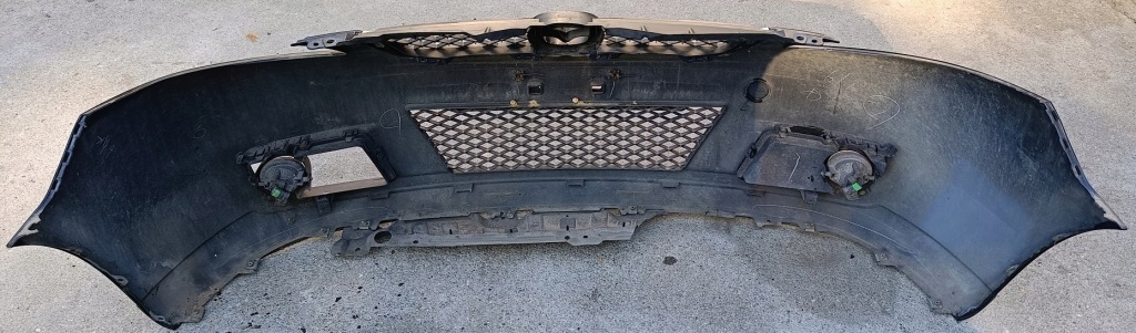 фото №7, Mazda 5 07 r бампер передній решітка радіатора протитуманні фари a3f