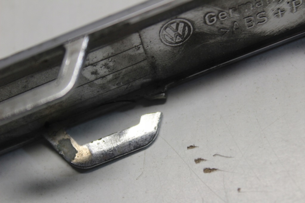 фото №6, Молдинг хром левый бампер задняя vw passat b7 kombi оригинальный номер 3af807459