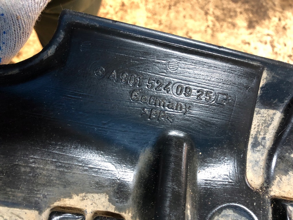 фото №9, Mercedes sprinter w901 901 захист плита pod двигун a9015240925