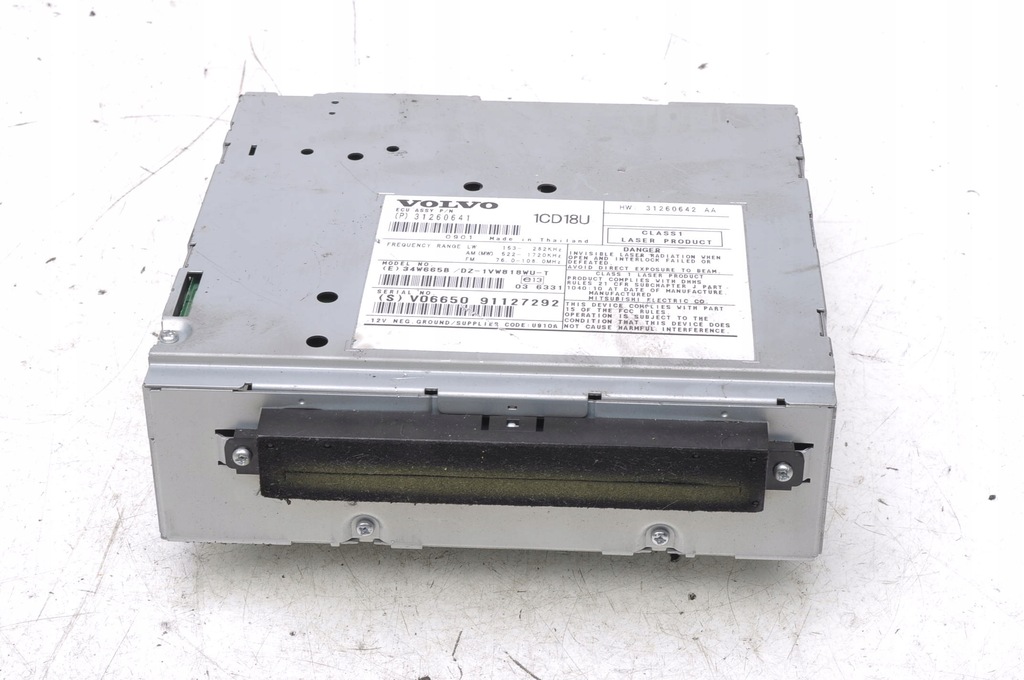 фото №1, Volvo c30 s40 ii v50 c70 ii радио 31260641