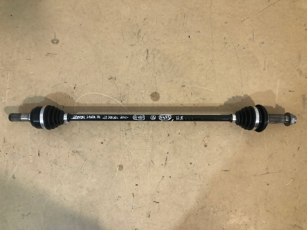 фото №1, Hyundai santa fe iv привідний вал права задня 2.2 d 2021