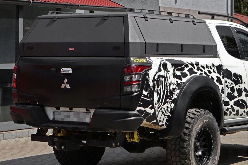 фото №10, Hardtop mitsubishi l200 15-19, aluminiowy - more 4x4 king cab