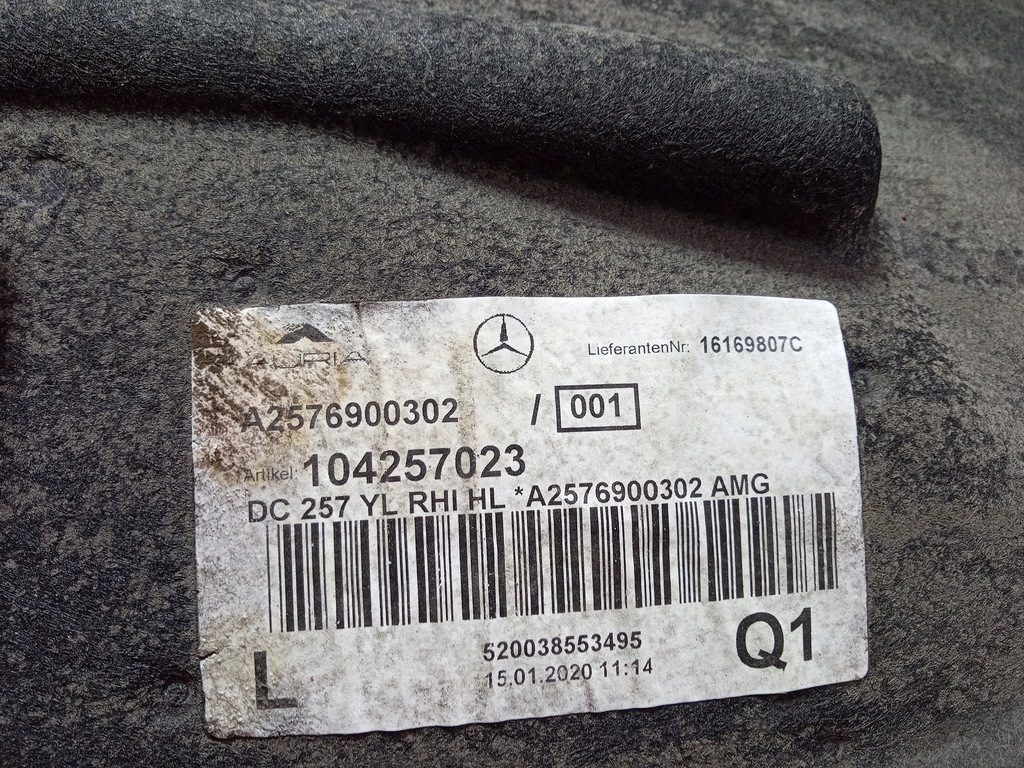 фото №4, Mercedes cls w257 подкрылок задняя левая задние