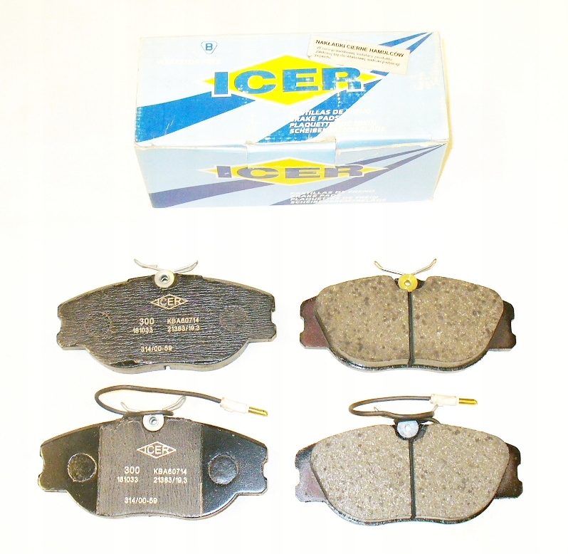 фото №1, Гальмівні колодки гальмівні 181033 lancia dedra 90-94 перед