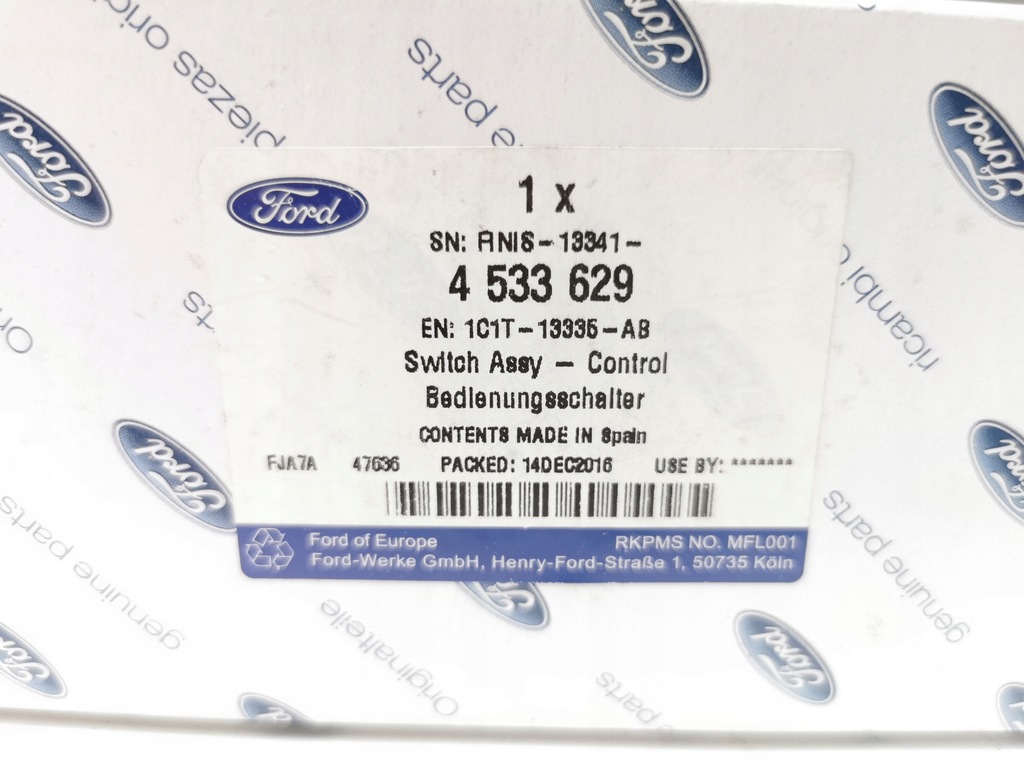 фото №10, Перемикач поворотники i світла ford transit 2000-2006 оригінальний номер 4533629