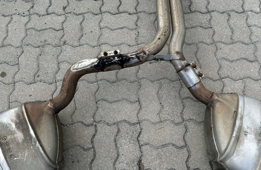 фото №14, Kompletny вихлоп porsche macan turbo 95b 3,6 95b253611n 95b253612b