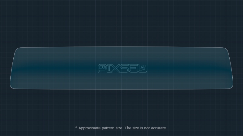 фото №5, Защитное стекло pixsel na панель приборная hyundai ioniq 6 - 28“ 2022 -