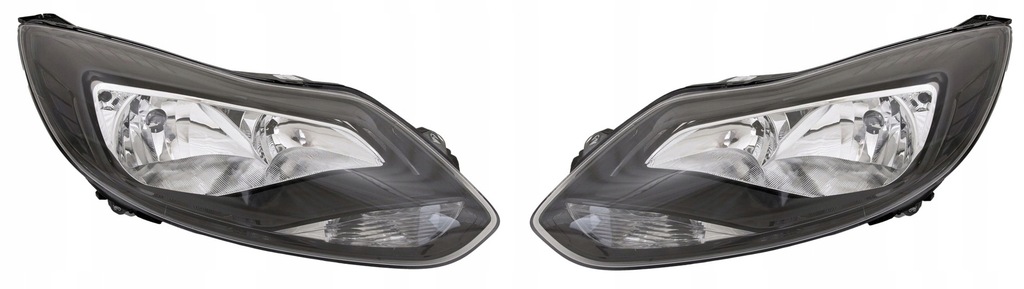 фото №1, Фары лампы комплект ford focus iii mk3 2011-14 оригинал комплект