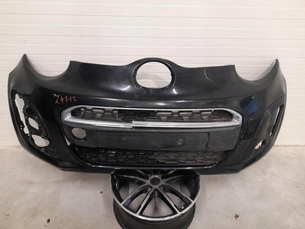 фото №1, Бампер передний citroen c1 lift 12-14 r.