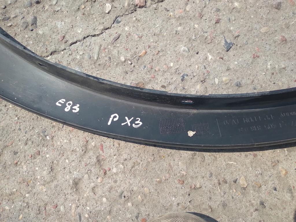 фото №5, Bmw e83 x3 молдинг крыла правая подкрылок przedlift