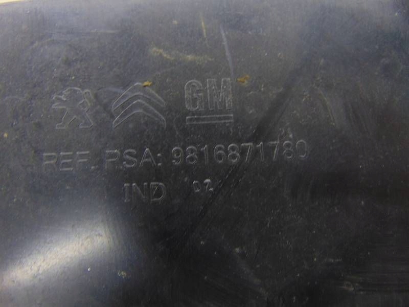 Туннель воздуха do интеркулер перед opel combo e 9816871780 Цена