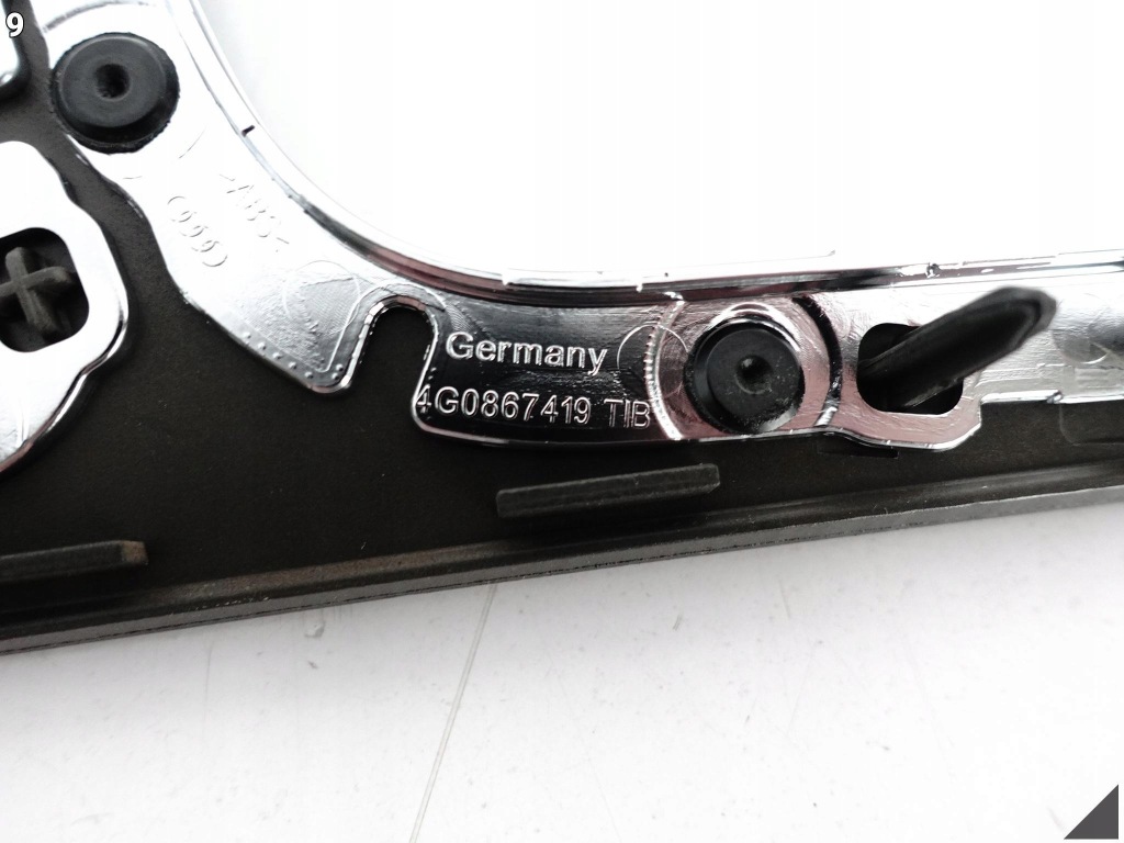 фото №10, Audi a6 s6 4g0 c7 lift 10-18 захист dekor двері ліва задня хром drewno aj3