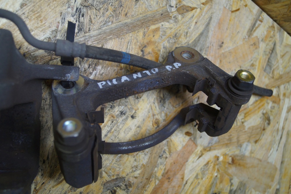 фото №9, Суппорт тормозной правый перед kia picanto iii