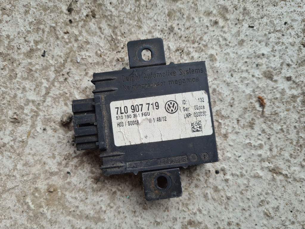 фото №1, Блок управления модуль буксировка 7l0907719 vw touareg i