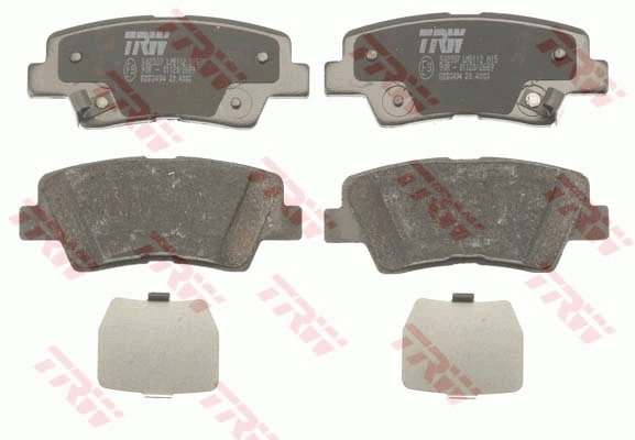 фото №3, Гальмівні колодки ham. hyundai t. tuscon/sonata 04-/opirus/so