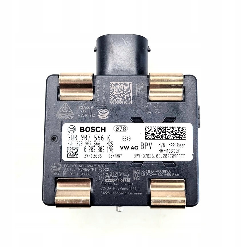 фото №1, Радар датчик distronic vw 3q0907566k