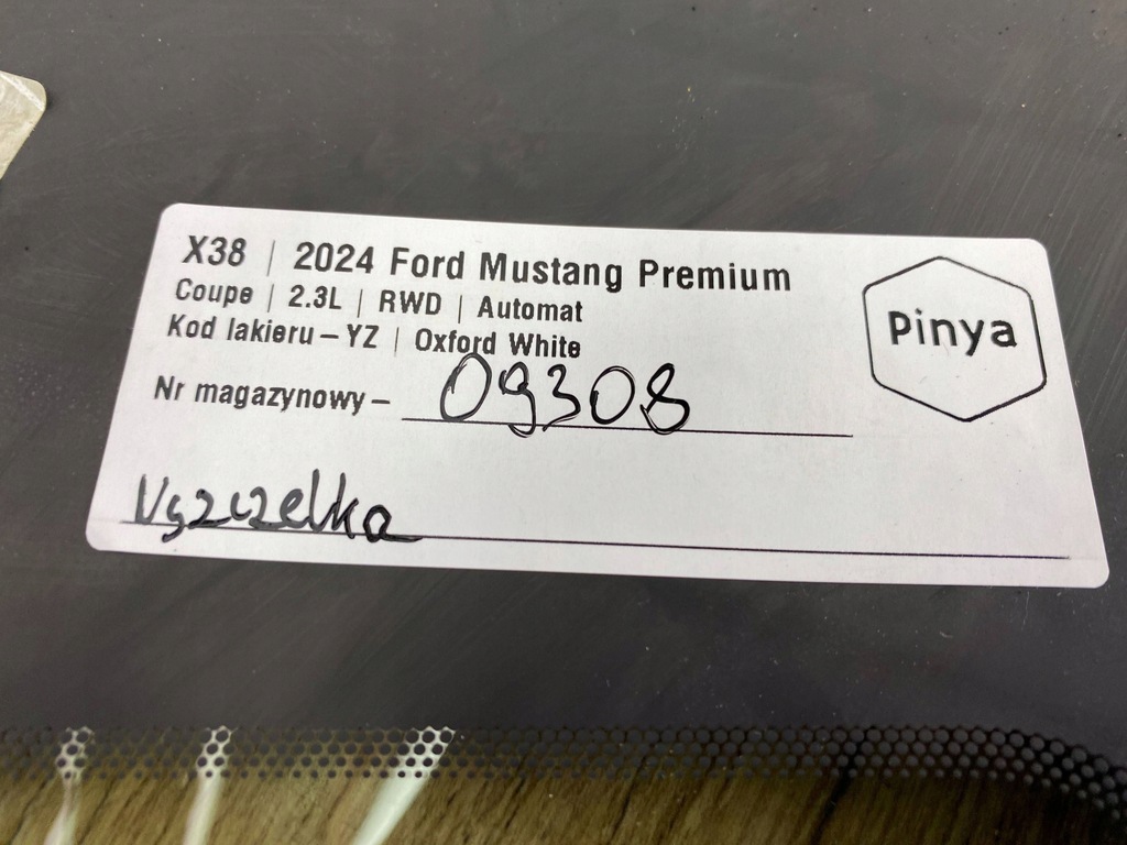 фото №7, Скло бічна задня ліва кузовна ford mustang vii 2023+