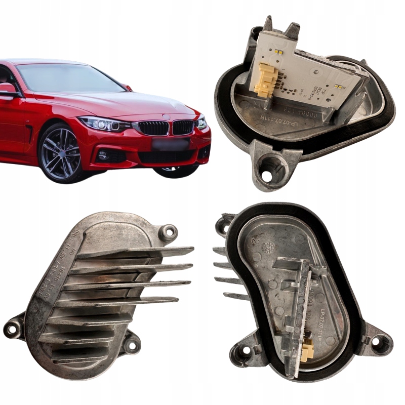 фото №3, Модуль jeż led drl led свет дневного кольцо bmw 4 f32 f36 lci 63117493228