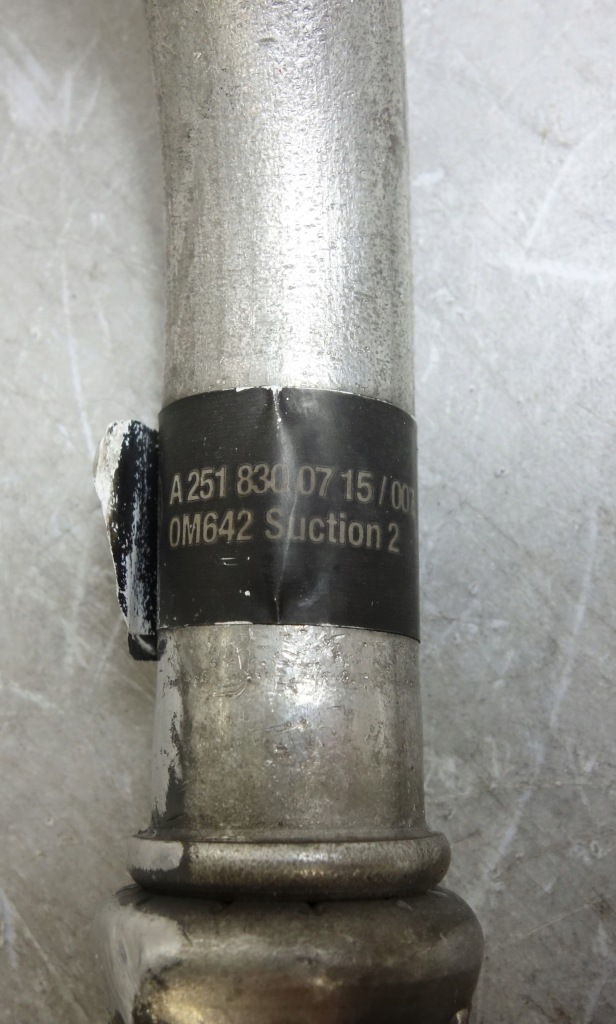 фото №4, Mercedes r w251 3.0cdi трубка wąż шланг кондиционера a2518300715