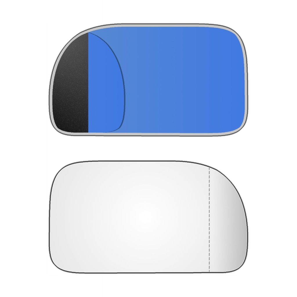 фото №1, Асферическое зеркало mitsubishi space wagon 1993-1998