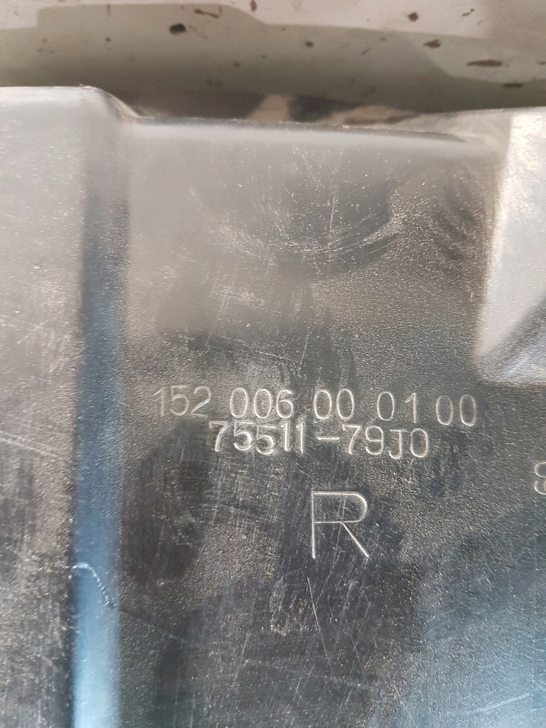 фото №6, Підкрилок правий задня suzuki sx4 crossover