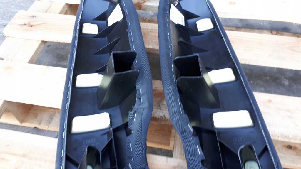 фото №9, A6 c7 4g обшивка сиденье задняя левый правый кожа 2x a7