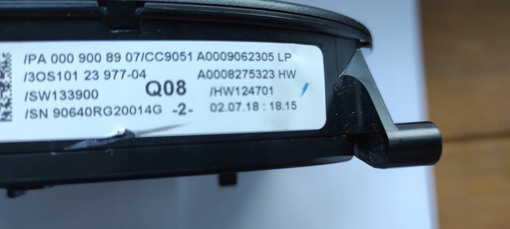 фото №5, Лампа стельовий c klasa w205 amg a9009062305