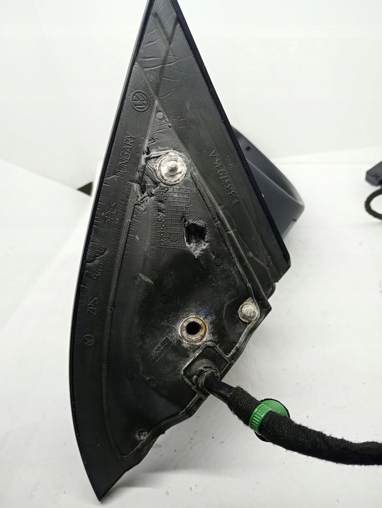 фото №10, Зеркало правое чёрные vw passat cc 6pin lc9x 3c8857934a