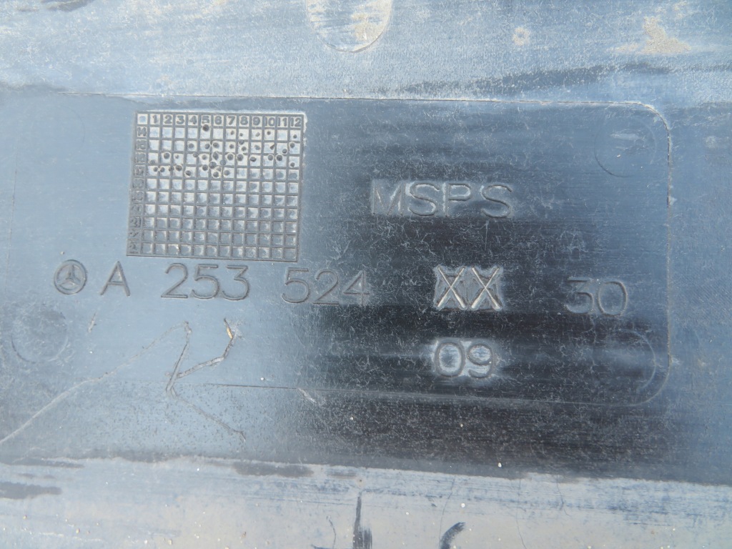 фото №10, Mercedes glc x253 w253 17r- плита передняя защита pod бампер a2535240930