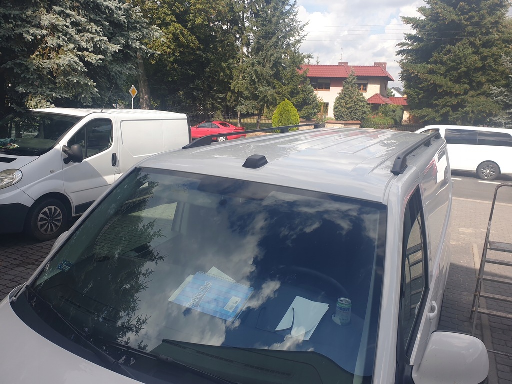 фото №7, Volkswagen vw transporter t7 2025+ l2 long рейлинги кровельные багажник чёрный