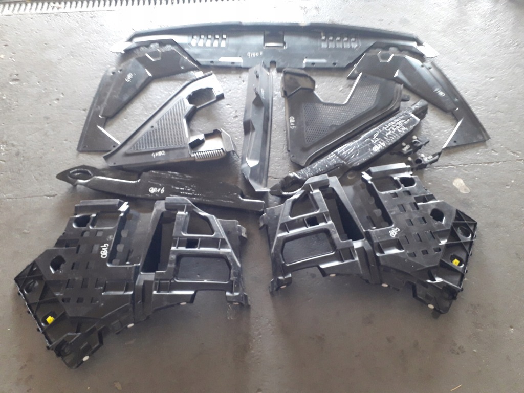 фото №10, Hyundai genesis gv80 2020- защита двигателя подкрылок бачок омывателя